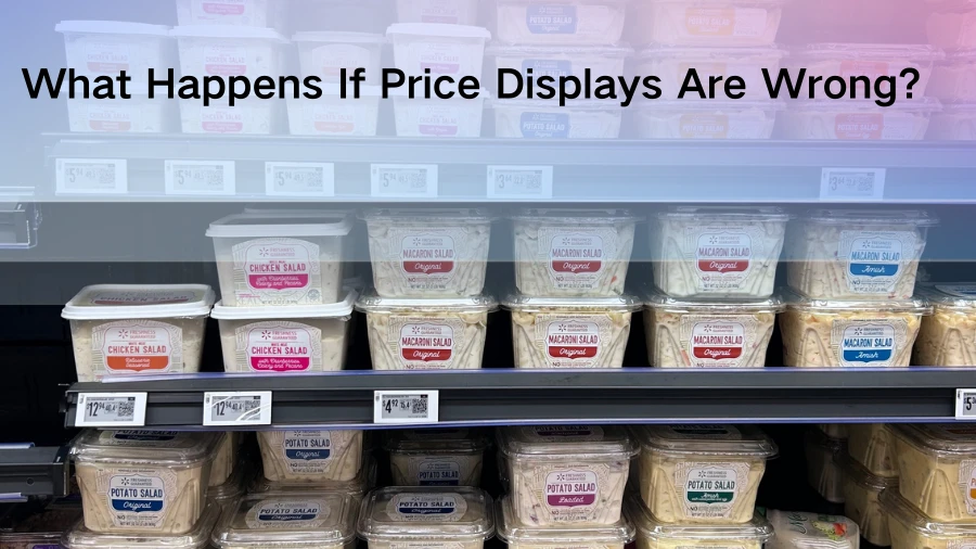 यदि मूल्य प्रदर्शन गलत अछि त की होयत?